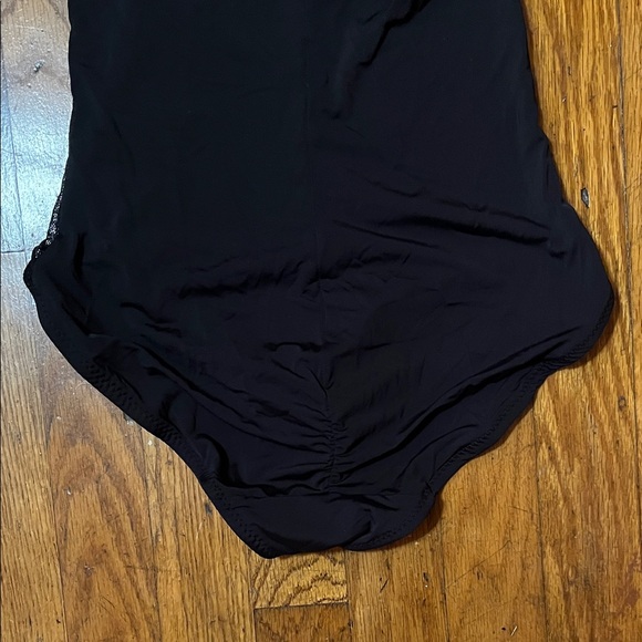 BEBE Push Up Power Mesh Black Lace Shaping Bodysuit Shapewear Size 36D - Picture 9 of 14